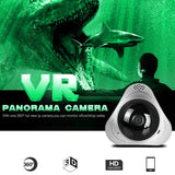 Smart Home Security Panoramic VR Fisheye IP Camera 360°, 2 way audio and motion sensor alarm