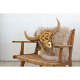 Bosie Sheepskin Stone Rug - SE Home