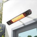 Wall Mounted Outdoor Heater with Remote Control & Bluetooth Speaker IP65
