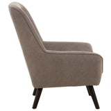 Stockholm Grey Curved Chair - SE Home