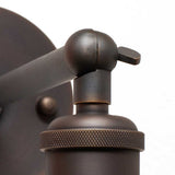 Rosetti Dapple Glass Wall Light - Bronze - SE Home