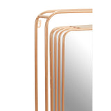 Yaxi Mirror Faux Champagne Gold Foil - SE Home