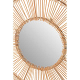 Batu Natural Rattan Wall Mirror - SE Home