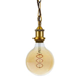 Antique Gold Decorative Bulb Holder with Chain - SE Home