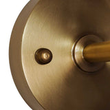 Bronte Prismatic Glass Wall Light - Brass - SE Home