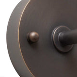 Rosetti Dapple Glass Wall Light - Bronze