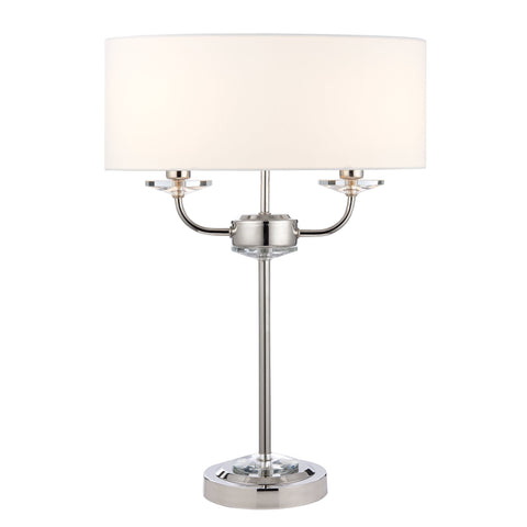 Table Lamps Stateside Table Lamp Bright Nickel