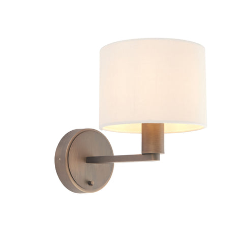 Wall Lights Daley Wall Light  & Marble Faux Silk