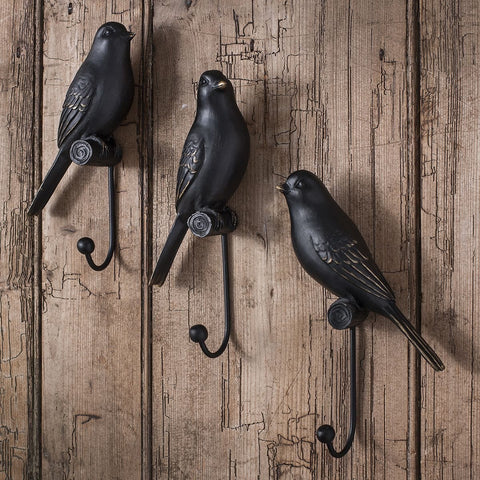 Sculptures & Ornaments Avery Resin Birds (Set of 3)
