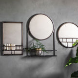 Mirrors Hamilton Mirror With Shelf Rectangle