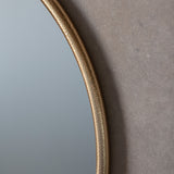 Mirrors Round Victory Mirror Large Gold