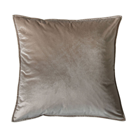 Luxurious Cushions Denver Velvet Cushion Oyster