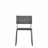 Arm Chairs, Recliners & Sleeper Chairs 2 Pack - Dunstable Dining Chair - Charcoal