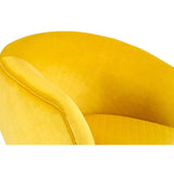 Arm Chairs, Recliners & Sleeper Chairs Shakespeare Yellow Fabric Chair