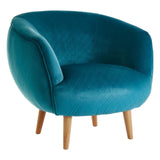 Arm Chairs, Recliners & Sleeper Chairs Shakespeare Teal Fabric Chair