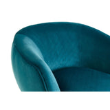 Arm Chairs, Recliners & Sleeper Chairs Shakespeare Teal Fabric Chair