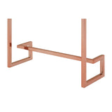 Coffee Tables Allure Console Table With Rose Gold Legs