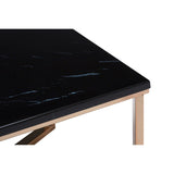 Allure Cross Base Champagne Coffee Table - SE Home