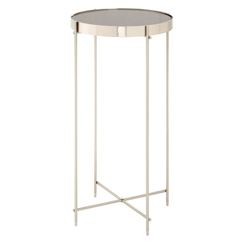Allure Grey Mirror Tallside Table - SE Home