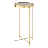 Allure Black Mirror Tall Side Table - SE Home