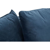 Sofia 2 Seater Midnight Velvet Sofa - SE Home