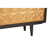 Cabinets & Storage Malta Sideboard In Mango Wood With Gold Finish