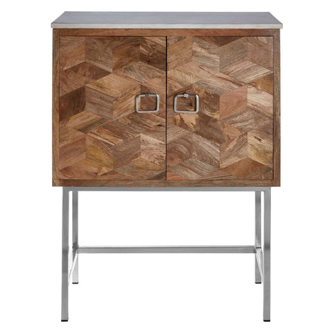 Nirav Cabinet In Mango Wood - SE Home