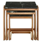 Alvaro Set Of 3 Square Nesting Tables - SE Home