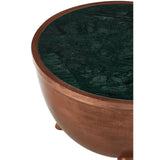 Crest Green Marble Top Table - SE Home
