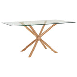 Novo Rectangular / Rose Gold Dining Table - SE Home