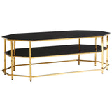 Coffee Tables Arezzo Black Tempered Glass Coffee Table