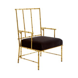 Gold Accent Chair - SE Home