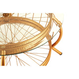 Mantis Gold Finish Coffee Table - SE Home