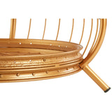 Mantis Gold Finish Coffee Table - SE Home
