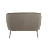 Sofas Louxor Grey Velvet Sofa