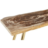 Coffee Tables Relic Petrified Wood Console Table