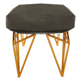 Relic Black Marble Coffee Table - SE Home