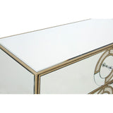 Cabinets & Storage Knightsbridge Cabinet Wiith 3 Doors & 3 Drawers - Mirrored Glass
