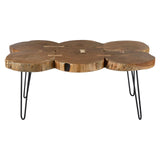 Nandri Acacia Wood Coffee Table - SE Home