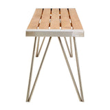 Nandri Teak Wood Bench - SE Home