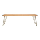 Nandri Teak Wood Bench - SE Home