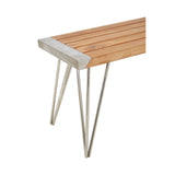 Nandri Teak Wood Bench - SE Home