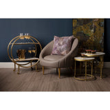 Ovalular Mink Armchair - SE Home