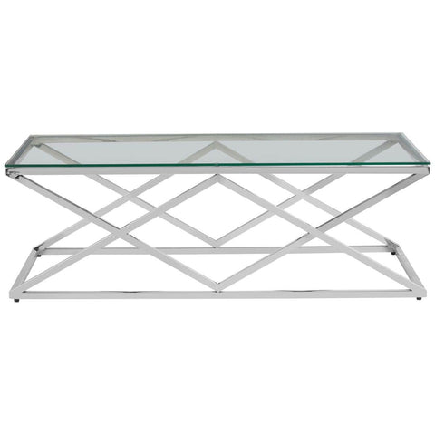 Coffee Tables Allure Inverted Prism Base Coffee Table