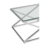 Allure Inverted Prism Base Coffee Table - SE Home
