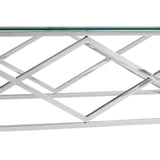 Allure Inverted Prism Base Coffee Table - SE Home