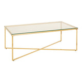 Allure Cross Base Coffee Table - SE Home