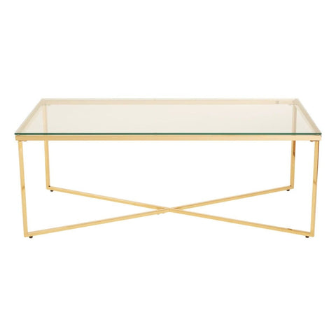 Coffee Tables Allure Cross Base Coffee Table