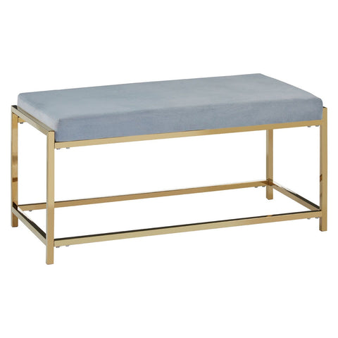 Allure Gold / Powder Blue Bench - SE Home