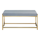 Allure Gold / Powder Blue Bench - SE Home